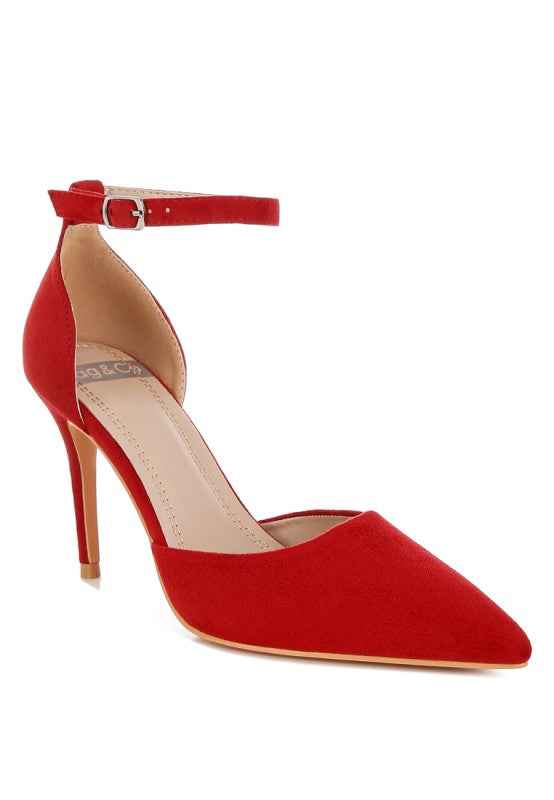 Dolona Microfiber Stiletto Heel Sandals 6de5dfe3-6e3e-4c2c-9b55-d531bacfc180
