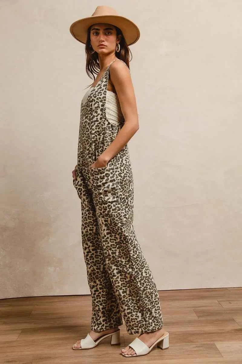 BiBi Leopard Print Adjustable Strap U Neck Jumpsuit 6e23a3c06ad64893a8fb9bacb49b5d30-Max-Origin
