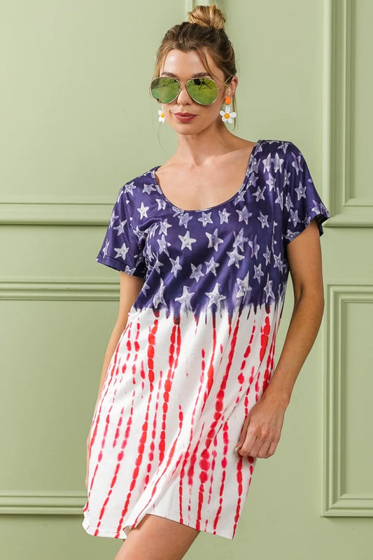 American Flag Theme Tee Dress 6e2ea238-f2df-4ee5-bf08-bc391e6e6915-Max