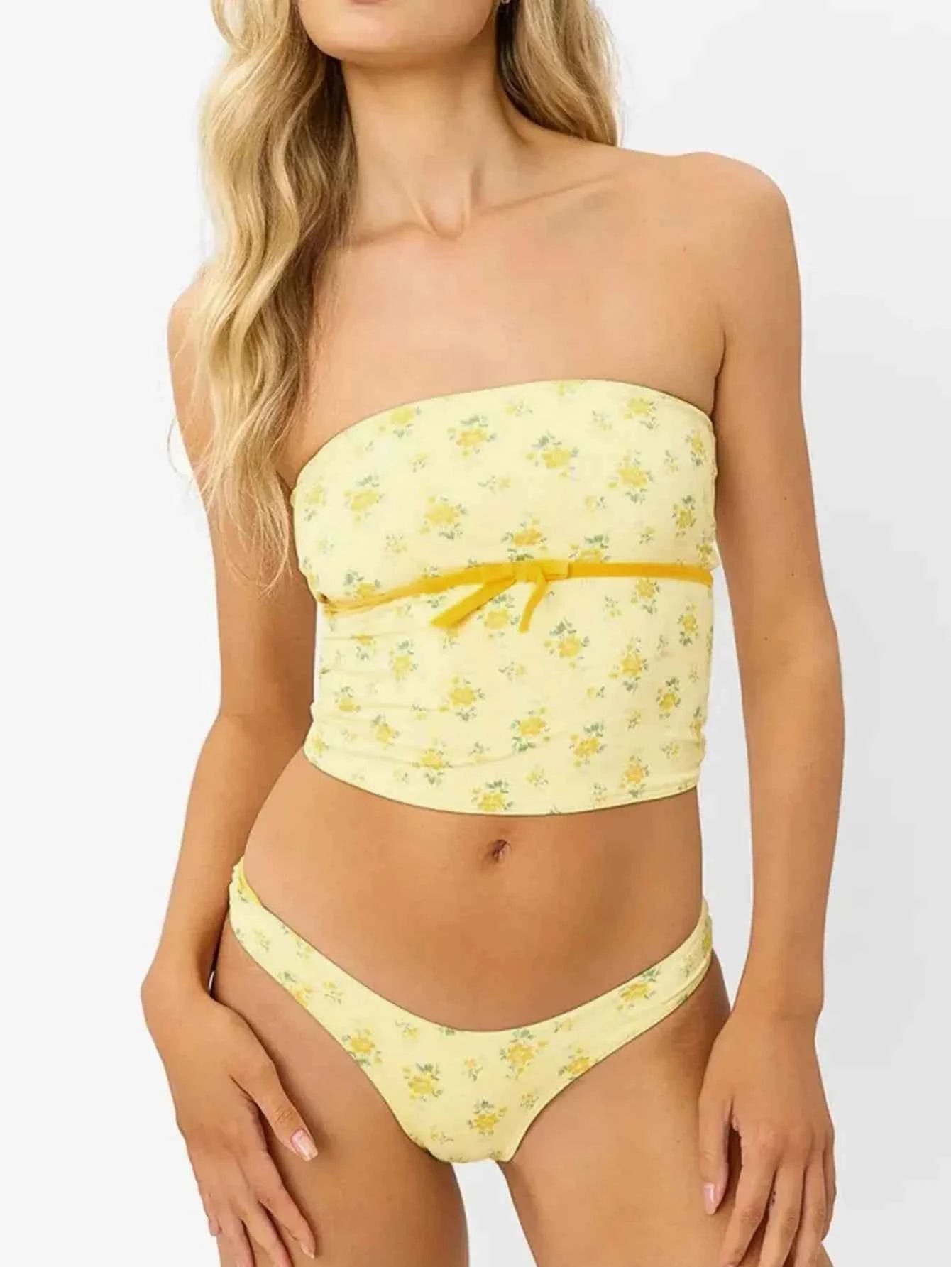 Floral Tube Top and Bottom Set 6e3f85d2-da36-4dbb-8402-3eda08ff3dbc-Max-Origin