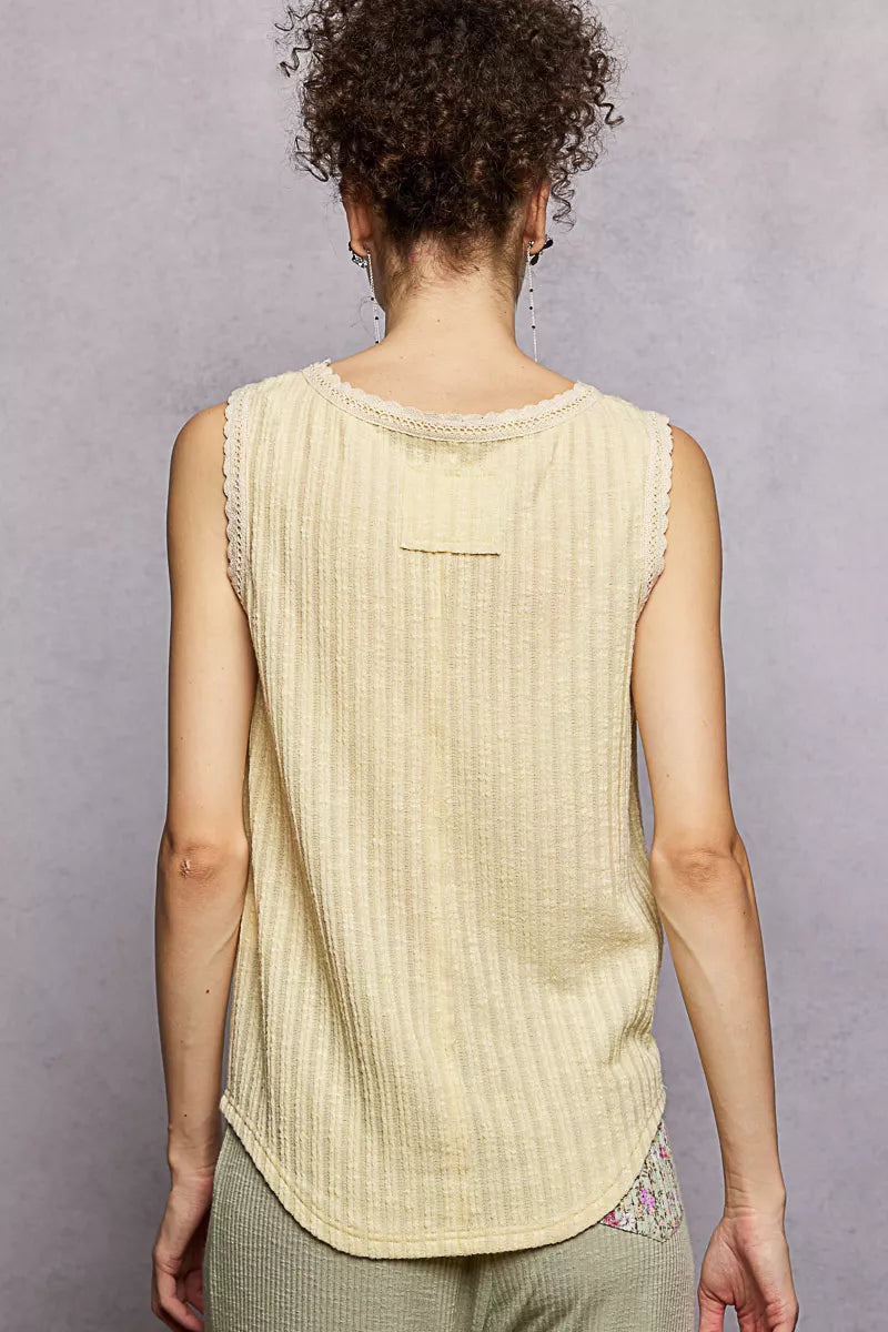 POL Ribbed Round Neck Tank with Lace Trim 6e4c0378-450b-476c-8439-02c18c782fa5-Max-Origin