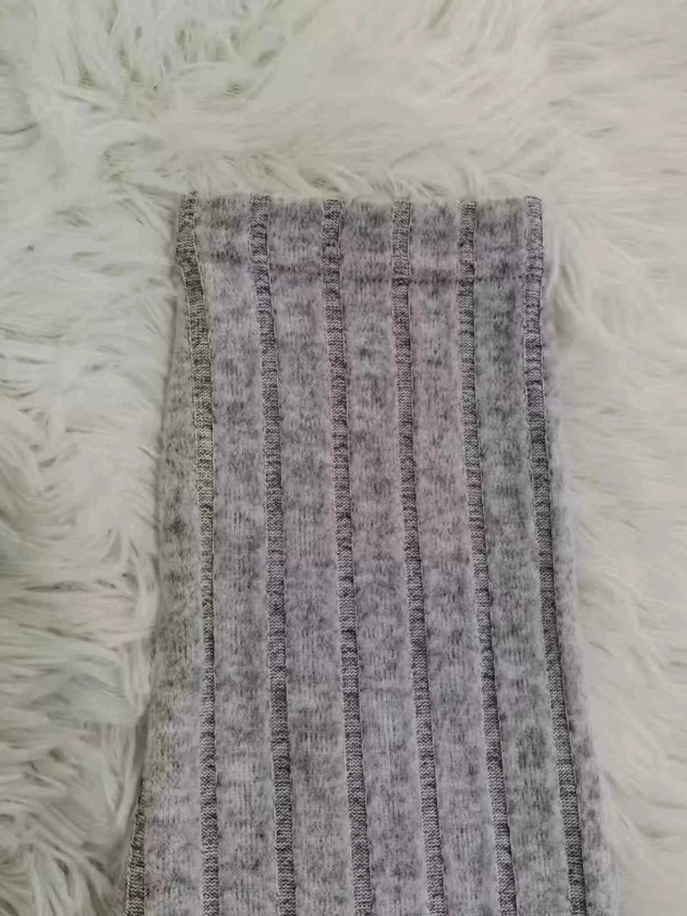 Ribbed Knit Mock Neck Long Sleeve Mini Dress