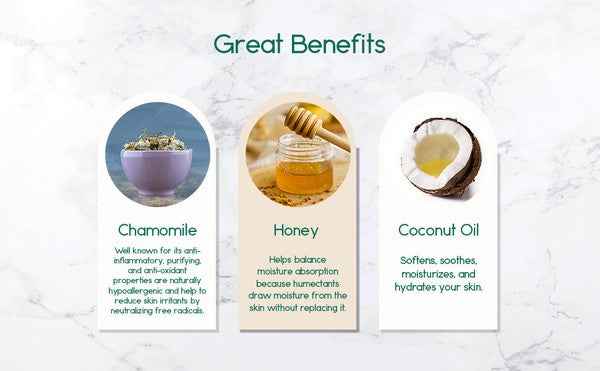 Renewing Soap Bar. Chamomile, Honey, and Coconut O 6e5a007b-2947-4f5e-90b4-f4f6c91205fa