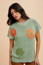 Annie Wear Large Flower Embo Dolman Sleeve Summer Sweater Top 6e67165bef4845e58b36cac9fabb7e4f-Max-Origin