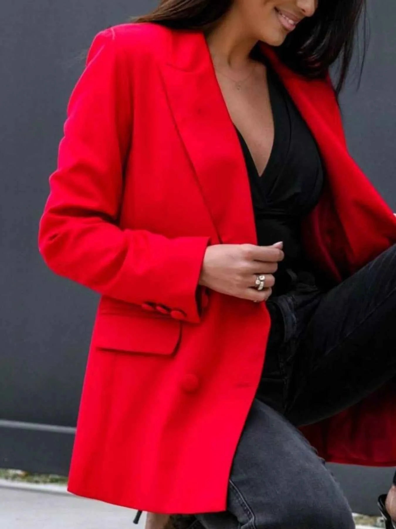 Lapel Collar Long Sleeve Blazer 6ea7deee-f4cc-4c96-8dff-3b6948bdb950-Max-Origin