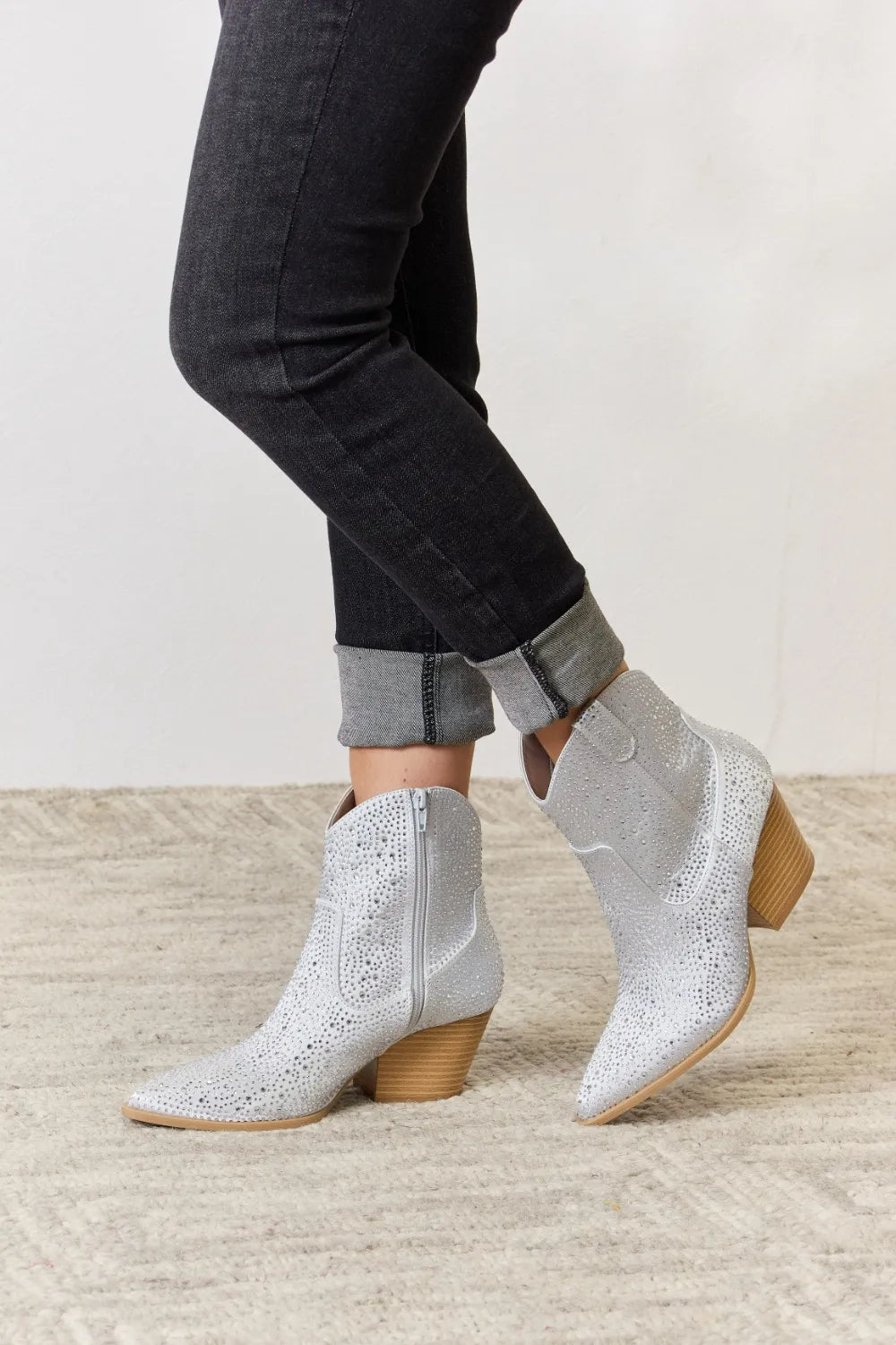 East Lion Corp Rhinestone Ankle Cowboy Boots 6ec1dd91f08b44d88a7030884a5f0ebd-Max