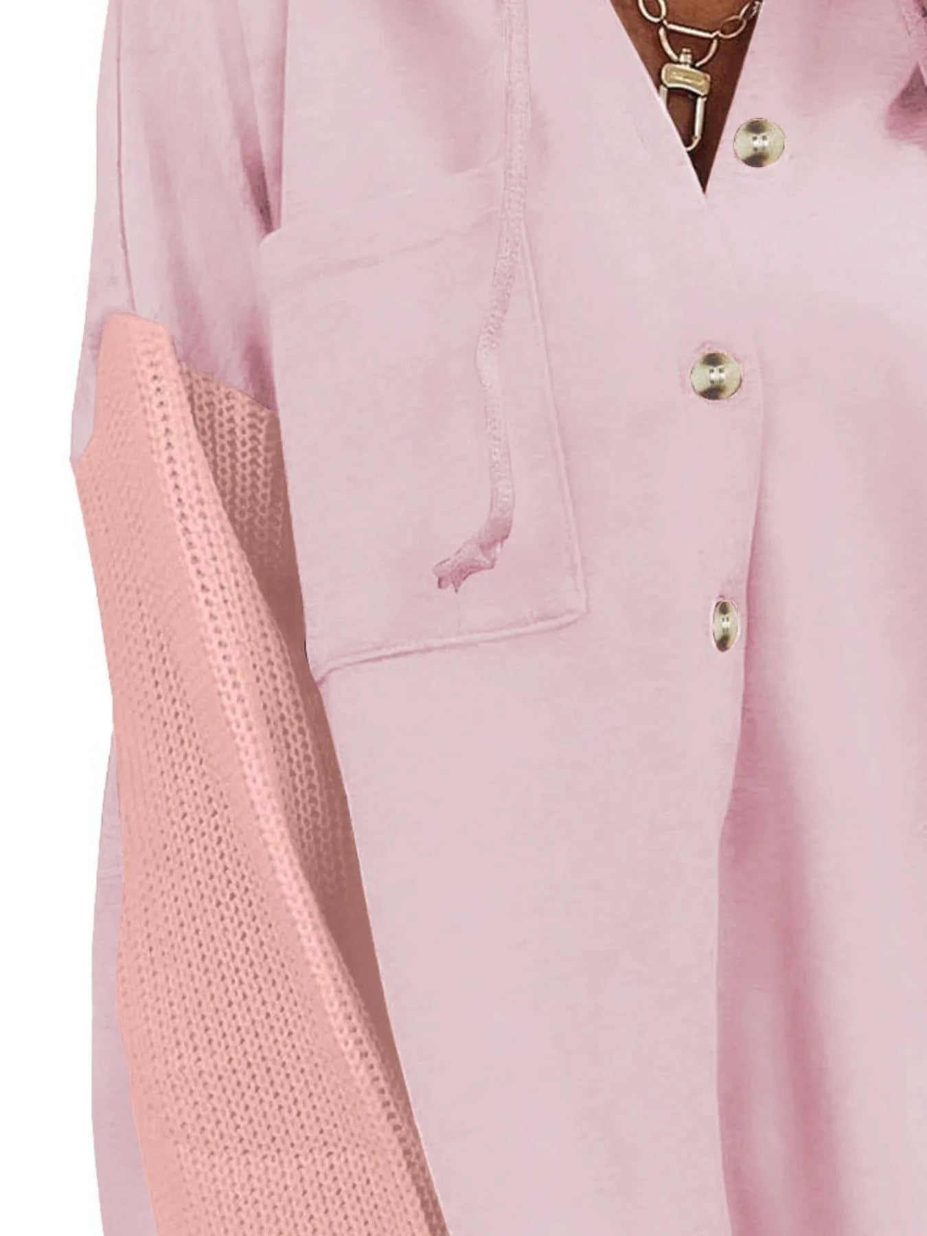 Drawstring Button Front Hoodie 6ec6ef21-8da8-49e7-9b0c-c36e9200b588-Max-Origin