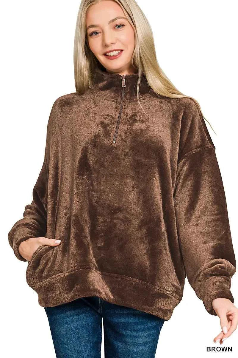 Zenana Faux Fur Half Zip Pocket Pullover 6ec908e569ed4c0095ecad7ad8ed3e94-Max-Origin