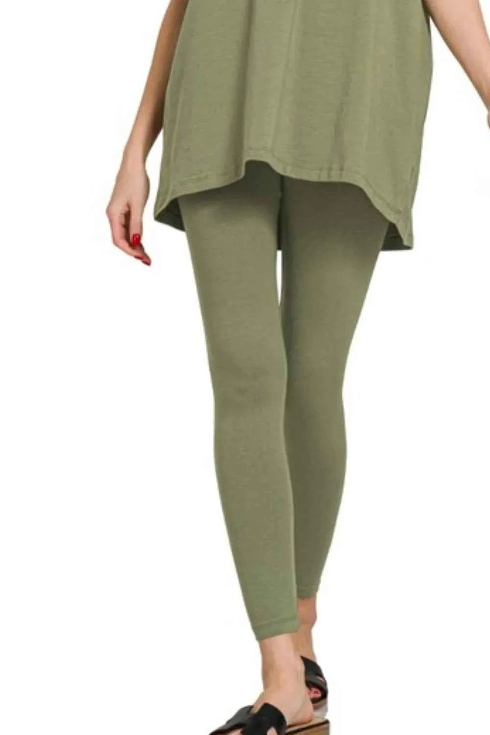 Zenana Cotton Round Neck Top & Legging Set 6f2047cb-6603-4c22-a6d7-48a0d8190947-Max-Origin