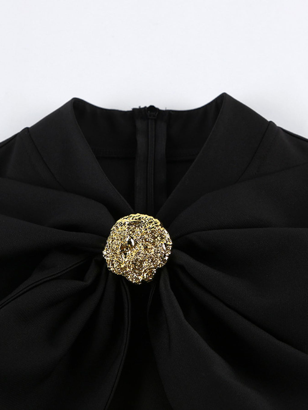 Ruched Long Sleeve Midi Dress 6f517697-c5b4-4183-b714-d1df4f3c2392-Max