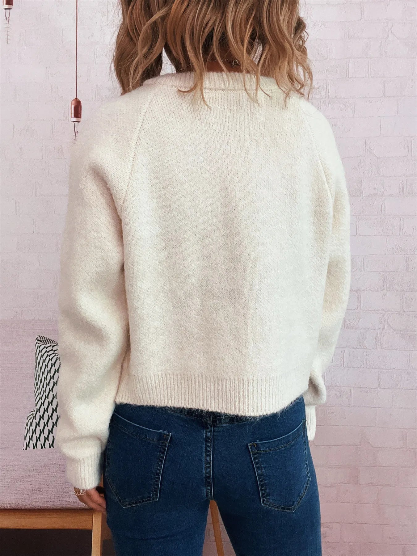 Button-Up Raglan Sleeve Cardigan 6f64f952f5e345f6a600189657f49b28-Max-Origin