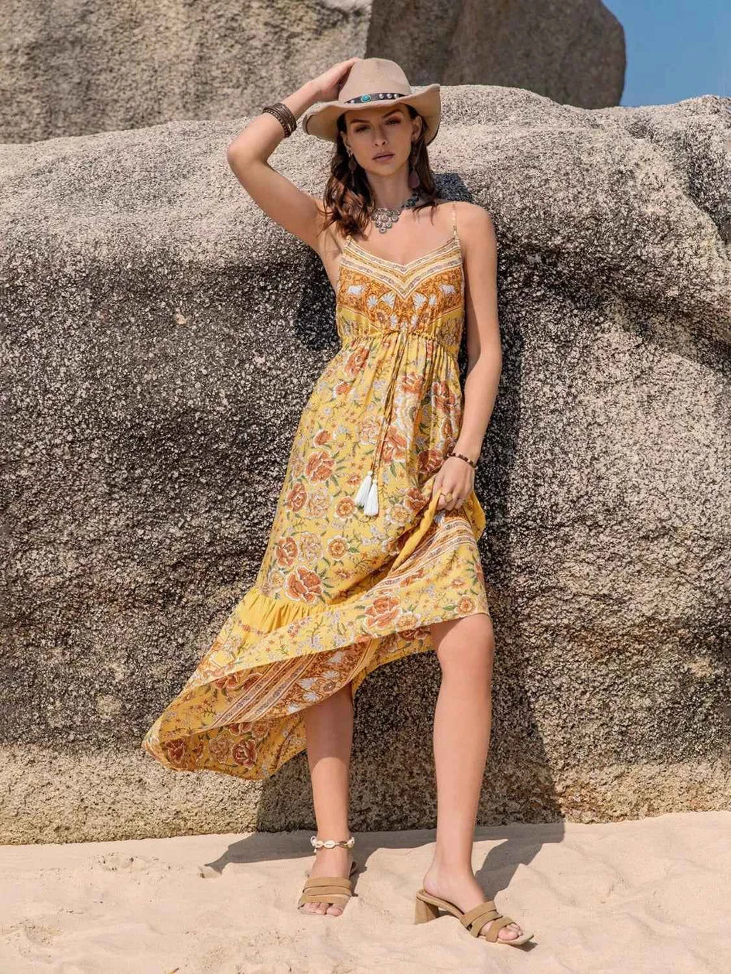 Tassel Printed Tiered Cami Dress 6f76ed39-b48b-42ff-9d81-ebbe0795e271-Max-Origin