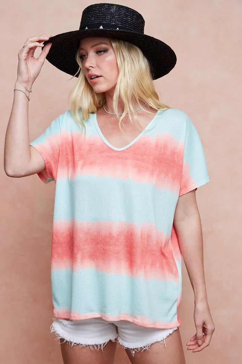 BiBi Tiedye Printed Hacci Knit Top 6f7a752b01ae43c1b7dd2a21aa5144b0-Max-Origin