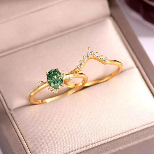 1 Carat Moissanite 925 Sterling Silver 2 Piece Ring 6f9222d8-cce5-4869-b177-f906cefec55d-Max-Origin