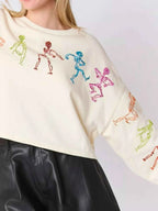 Halloween Colorful Sequin Skeleton Sweatshirt 6fb05861-eee6-44c7-9f0c-583cf24a6ea9-Max-Origin