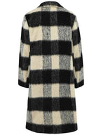 Plaid Double-Breasted Long Sleeve Coat 6fb12fcc-fa1f-4cf6-9da5-e76ae0e6046b-Max