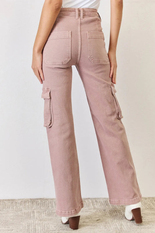 RISEN Full Size High Rise Cargo Wide Leg Jeans 6fe1be9e-b0f5-45de-a8ad-6be122c8dd89-Max