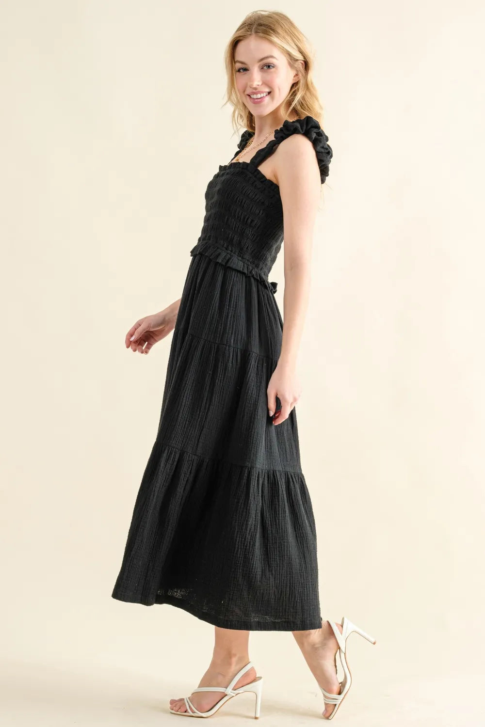 And The Why Smocked Ruffled Tiered Dress 70356902-da51-4321-b3fa-4bed6f9194b2-Max