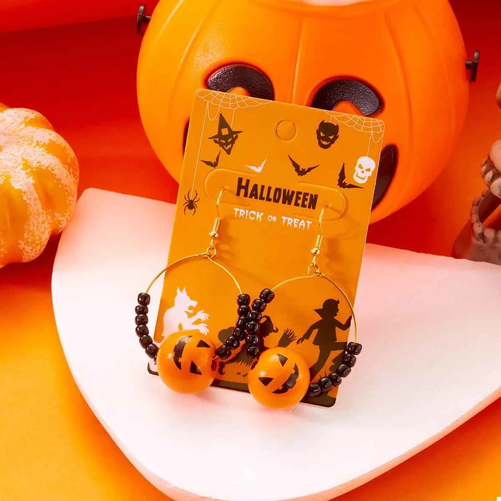 18K Gold-Plated Halloween Bead Earrings 7041a607-f289-4d74-bf7b-e15e5f629973-Max-Origin