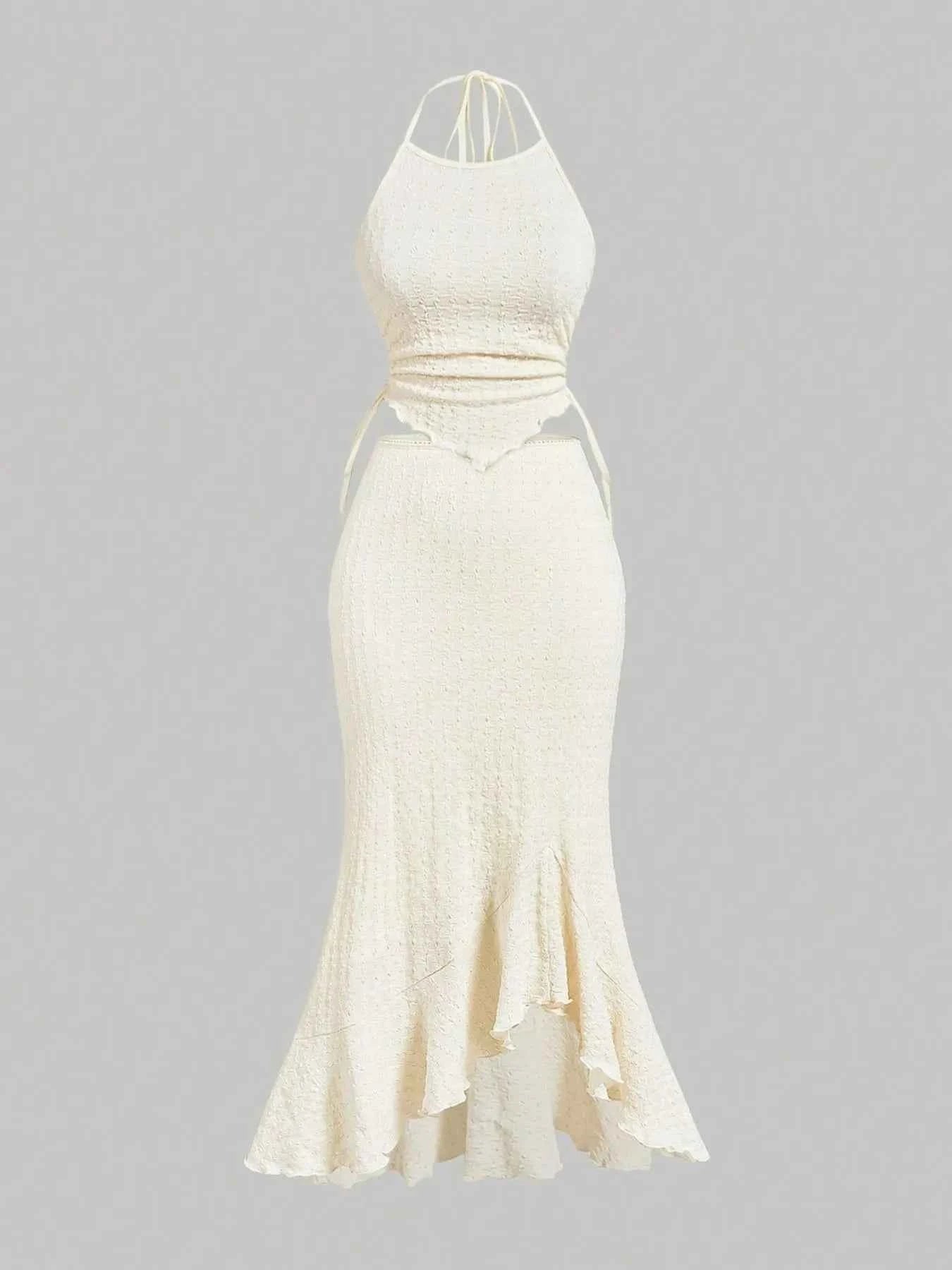 Halter Neck Cami and Skirt Set Off-white 7075c79b-462a-45c5-90c3-05b349e82824-Max-Origin