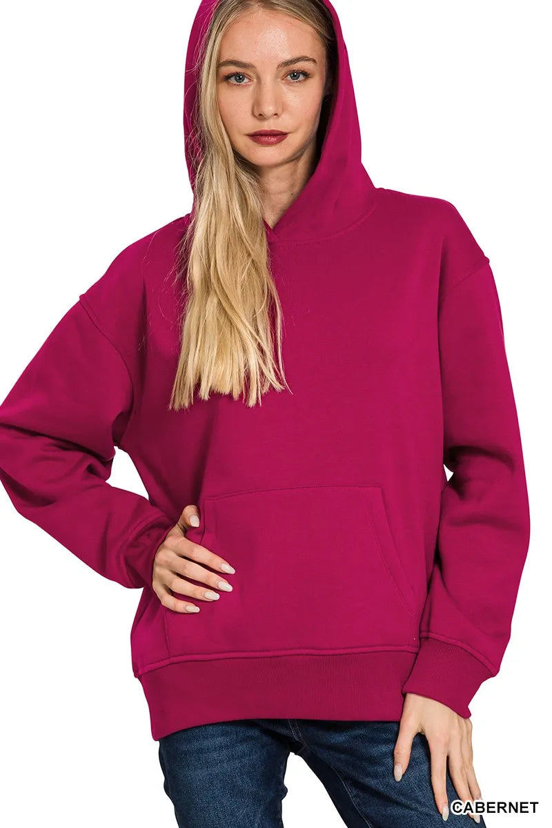 Zenana Fleece Kangaroo Pocket Hoodie 70826a28e8b74bd49ab1d6b5b669415b-Max-Origin