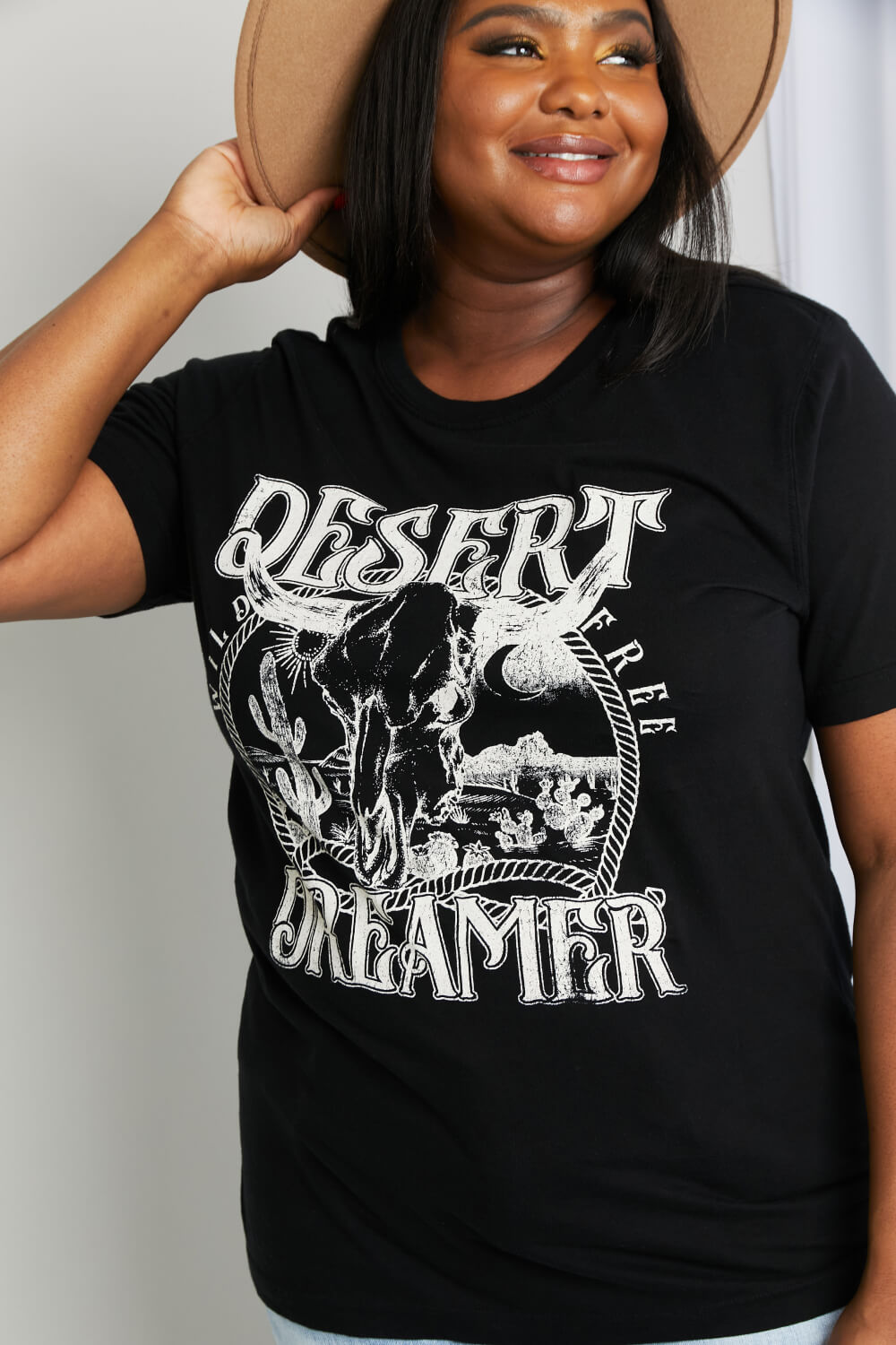 mineB Full Size DESERT DREAMER Graphic Tee 70c33a7f462f4aeda85447fcb988f263-Max