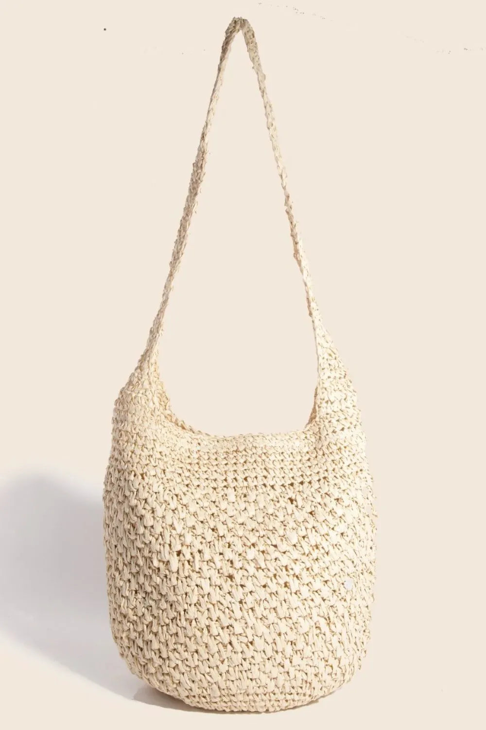 Fame Intricate Braided Hobo Shoulder Bag Pastel Yellow One Size 70ce6a6c-b2e9-43a1-a91b-0e540cecc755-Max
