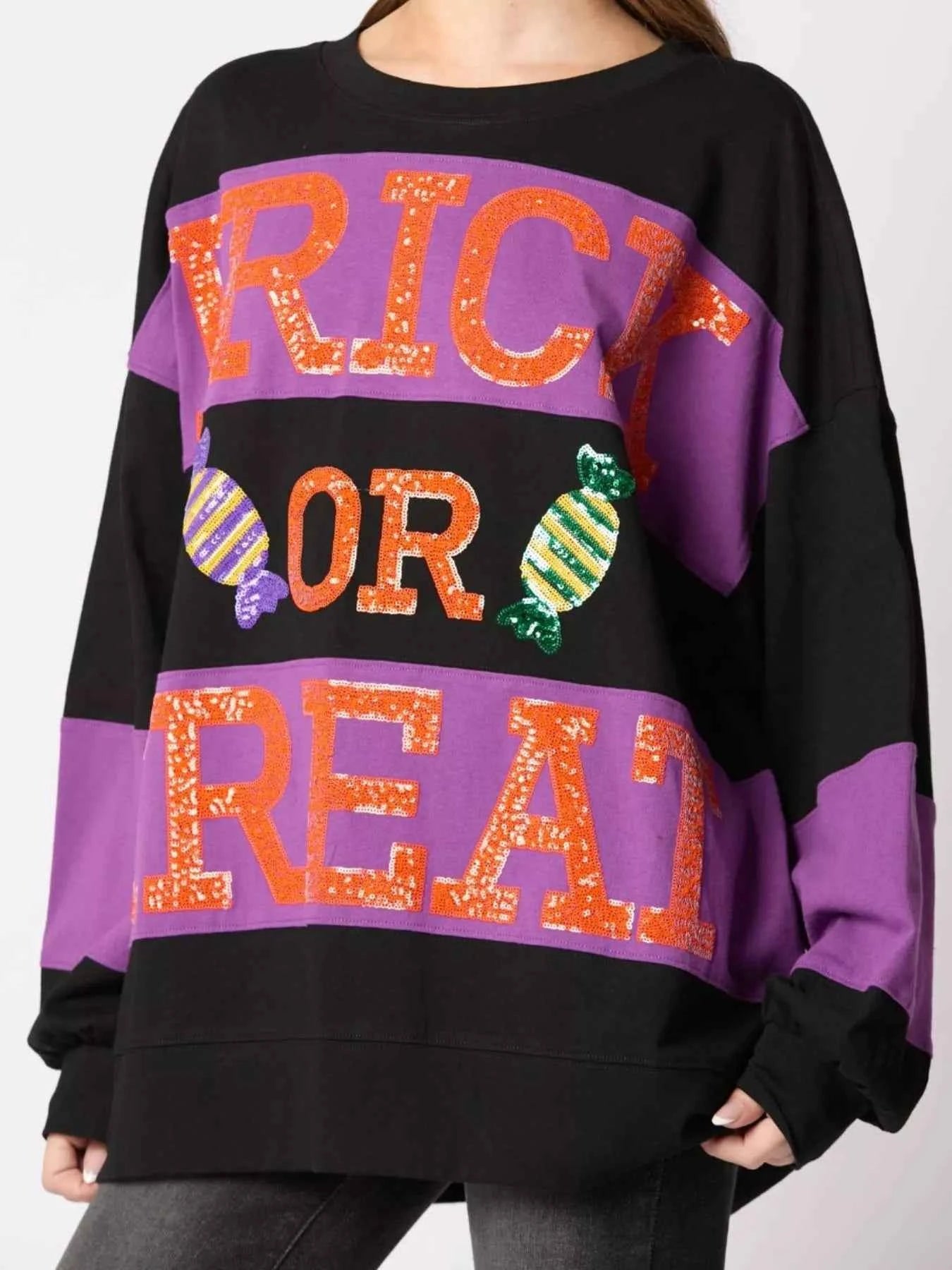 Halloween Trick Or Treat Sequin Sweatshirt 711f80f0-3bef-48f6-9c8d-cf85a39cfb52-Max-Origin