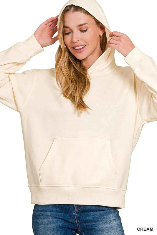 Zenana Fleece Kangaroo Pocket Hoodie 71296773167d49b699e2c0229c878b48-Max-Origin