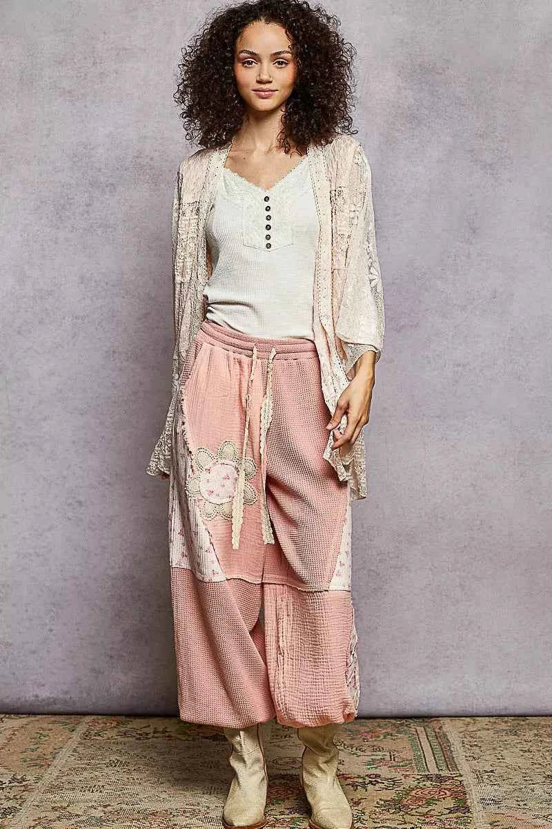 POL Lace Floral Open Front Cardigan with Trim Detail 712e4e10-3c72-4375-8976-bb7b37dd68f4-Max-Origin