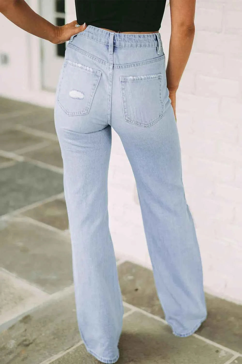 Distressed High Waist Jeans 716dec5a-c17f-4df2-9204-51b5aced955d-Max