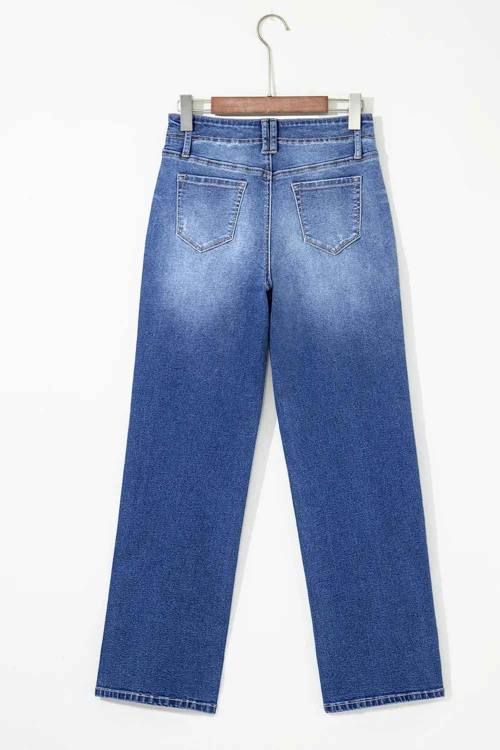 High-Waisted Wide-Leg Vintage Wash Jeans 7173384e-3263-472b-ac0b-f890bc42de9f-Max-Origin