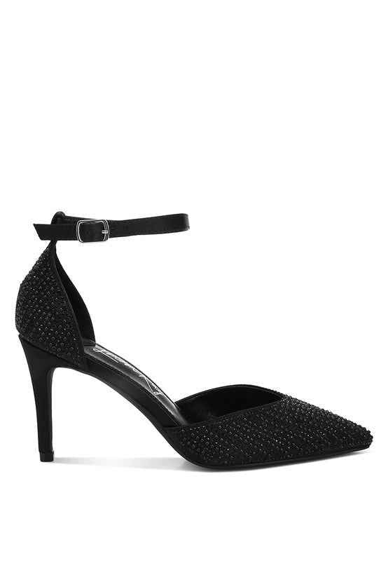 Wanda Pearls & Sequins Embellished Sandals 71794c9b-d388-40a6-ac61-5aa92dfdb06b