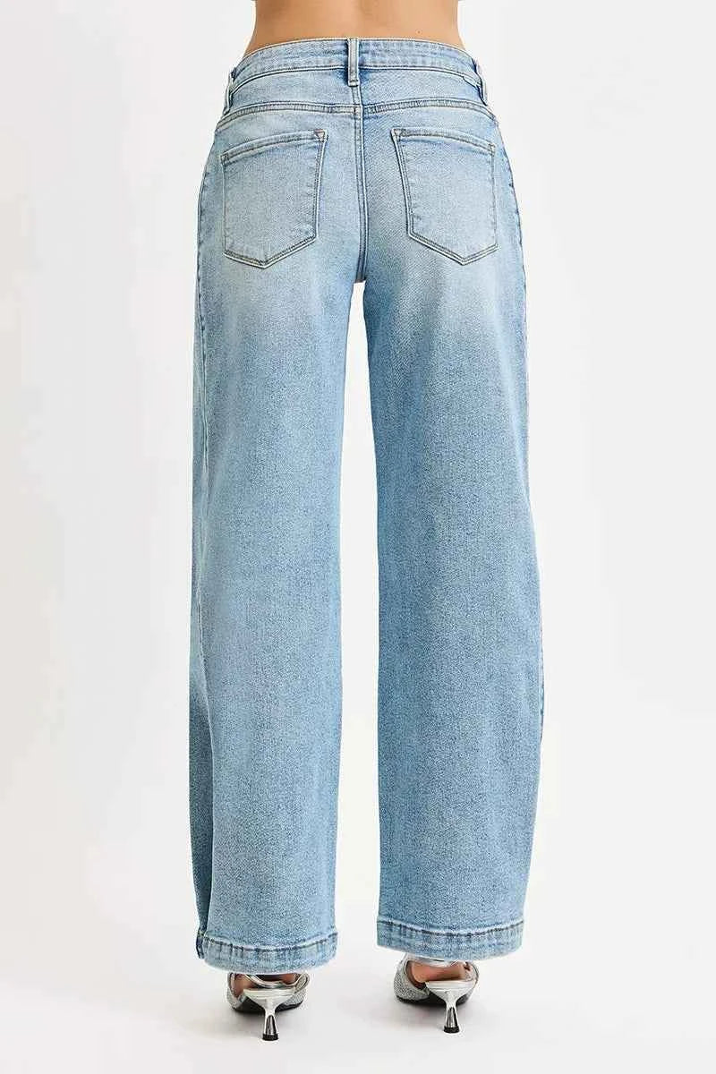 RISEN Mid Rise Wide Barrel Transferable Leg Snap Jeans 71812cb5cc0e43baad5e4c27f0b4bcda-Max-Origin