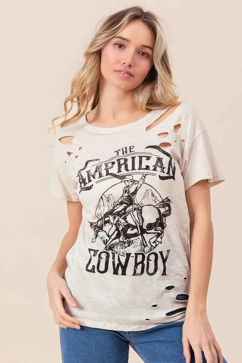 BiBi Cotton Slub Laser Top American Cow Boy Graphic 71822d239bf44189b38f0c59ca4861f4-Max-Origin