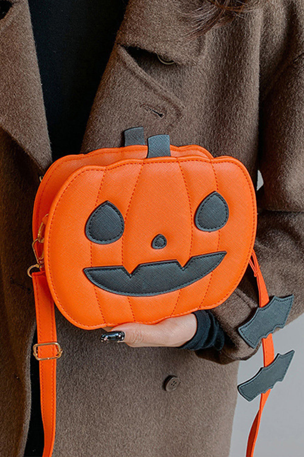Carrot Halloween Pumpkin PU Shoulder Bag 71a78c16ca755ea8