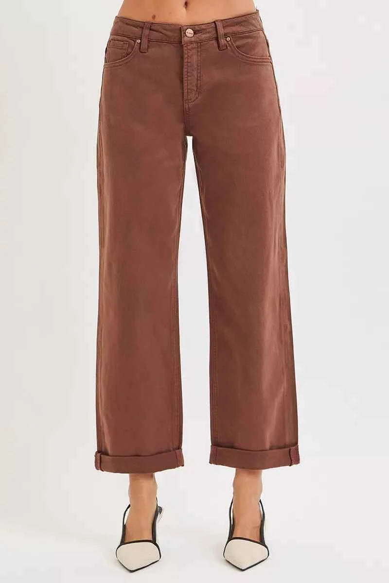 RISEN Full Size Tummy Control Mid Rise Ankle Barrel Baggy Plus Size 7209486ddade46c19cca1d7194ad8176-Max-Origin
