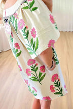 Floral Print Flutter Sleeve Summer Mini Dress 721ab3c1-88f5-416c-8d64-83c308396efd-Max-Origin