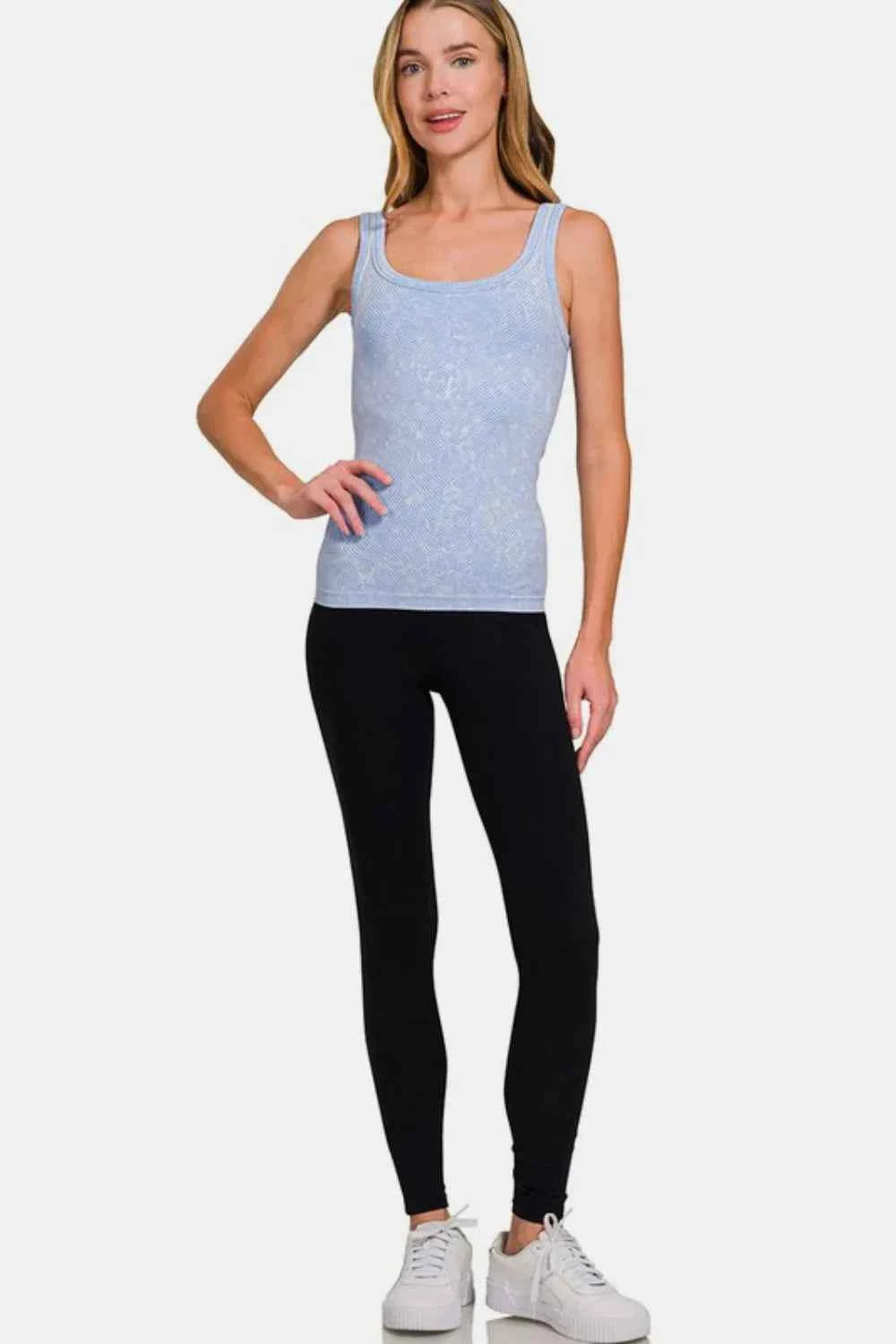 Zenana Ribbed Scoop Neck Tank 72303391-0440-4d99-b590-3a9c8c7b7624-Max