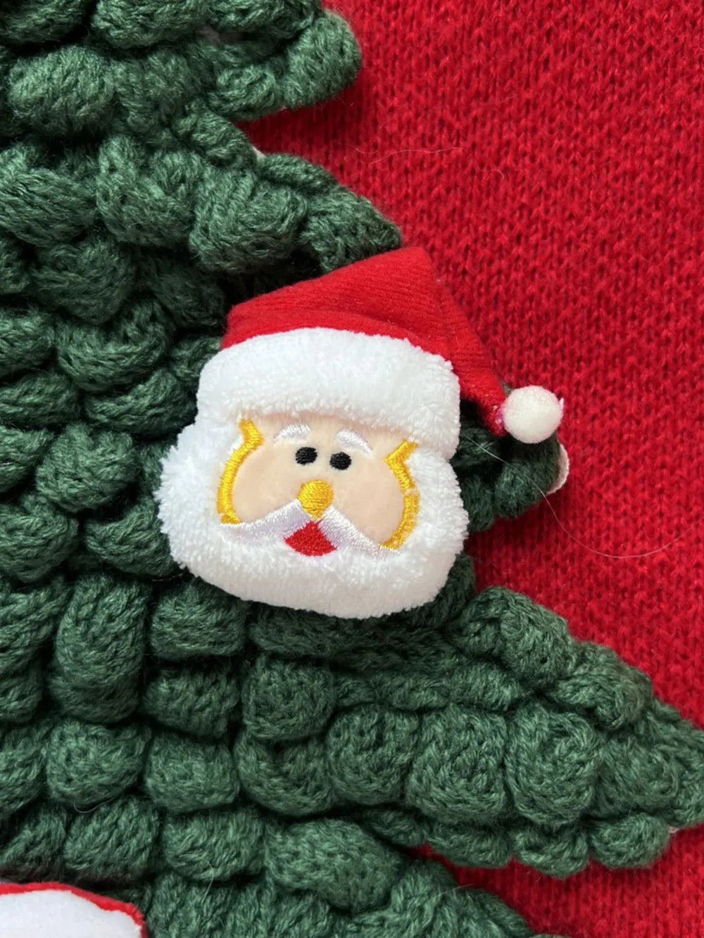 Christmas Tree Round Neck Long Sleeve Sweater 72528da8-8f1e-4d8d-8a9d-bbf5becc0e75-Max