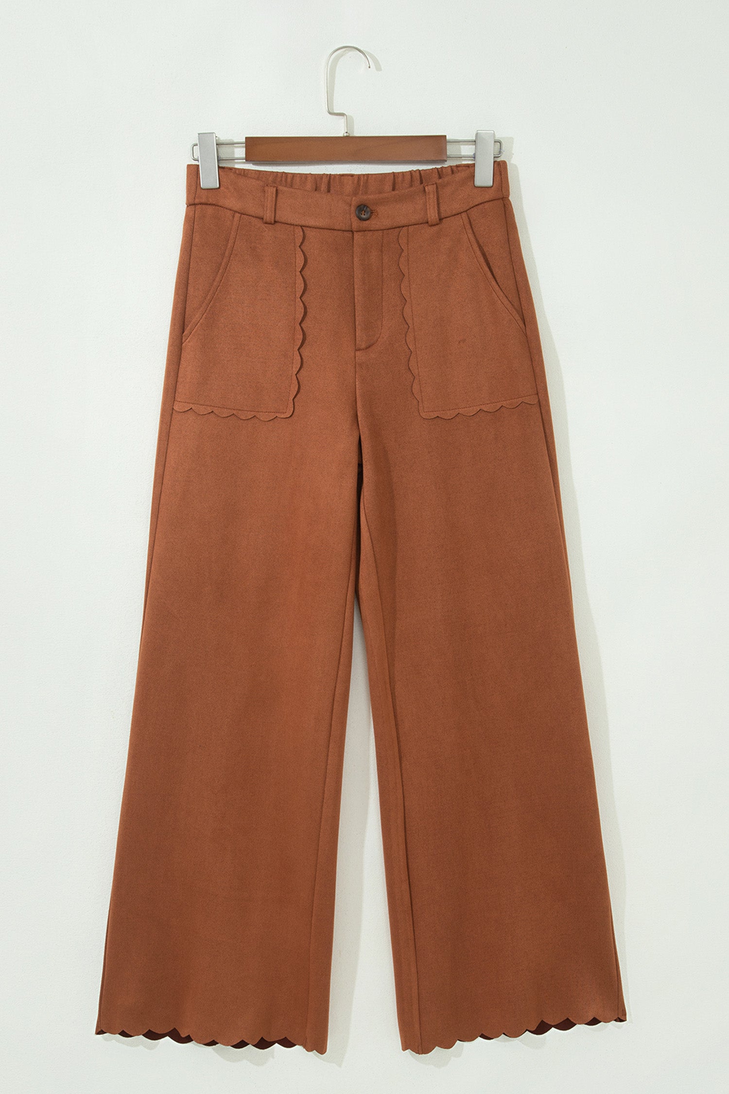 Thai Curry Scalloped Edge Pocket Full-Length Pant 726191f1c5e87fef