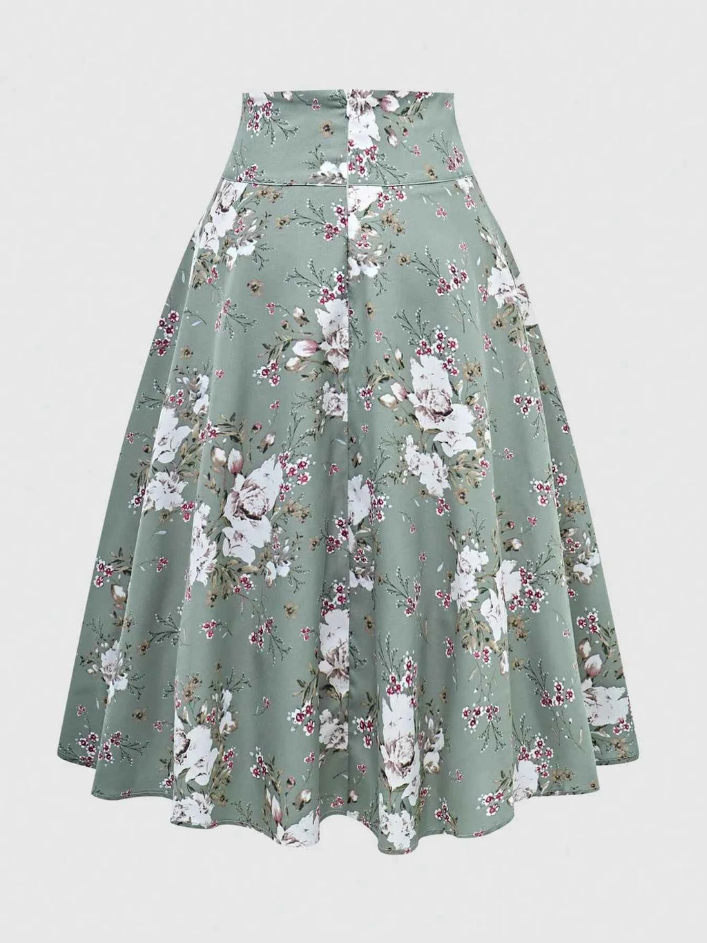 Floral Print Tied Skirt 727e1ca4519d4857ba6f2164134a530f-Max-Origin