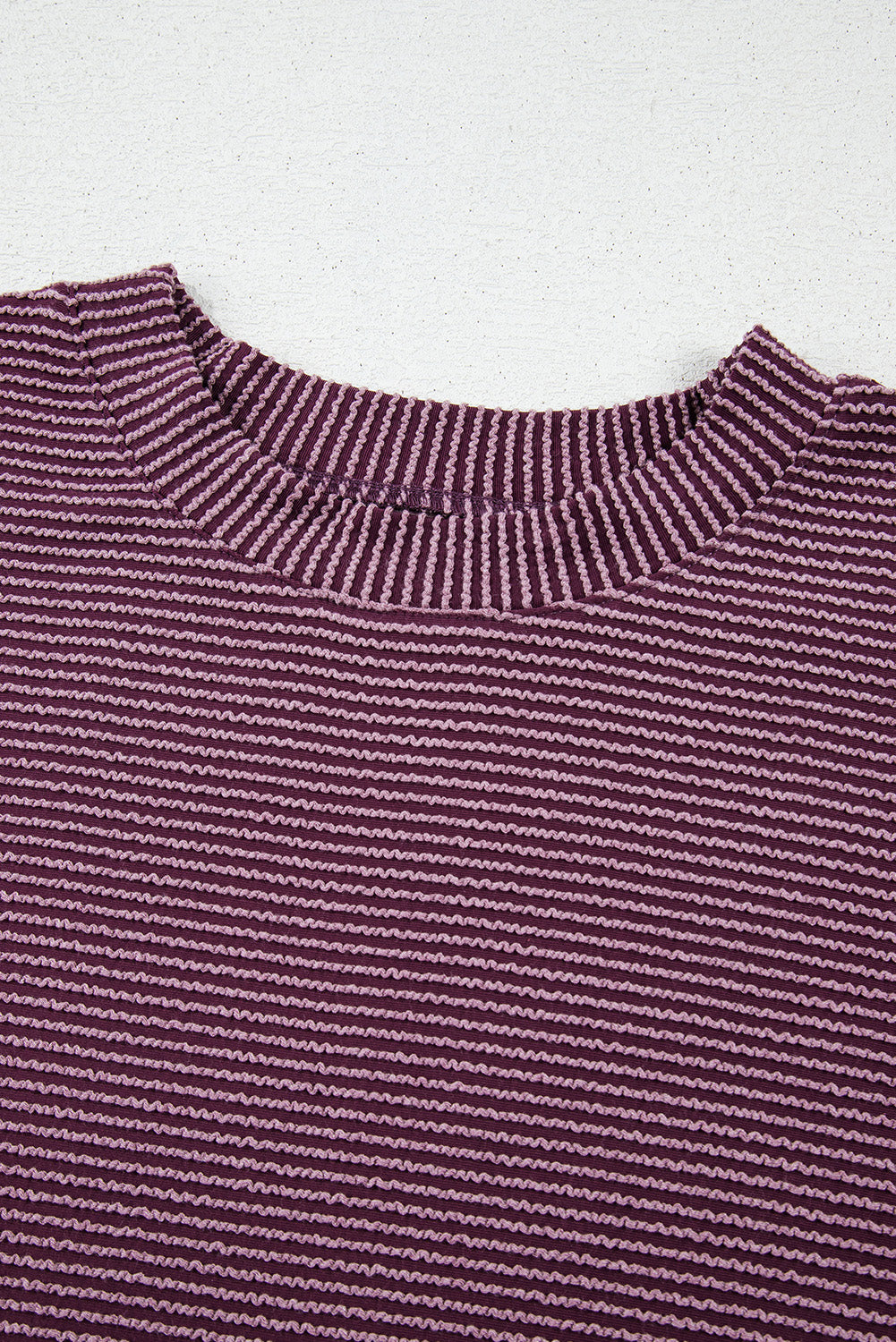 Toadstool Plain Corded Mock Neck T Shirt 72a27149612a0082
