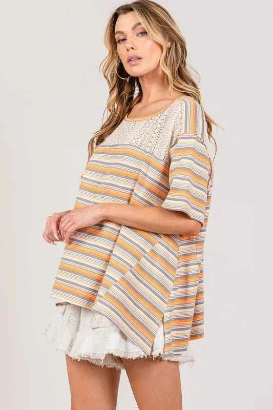 SAGE+FIG Accent Striped with Star Applique T-Shirt 72a489695351430486a735e57878c087-Max-Origin