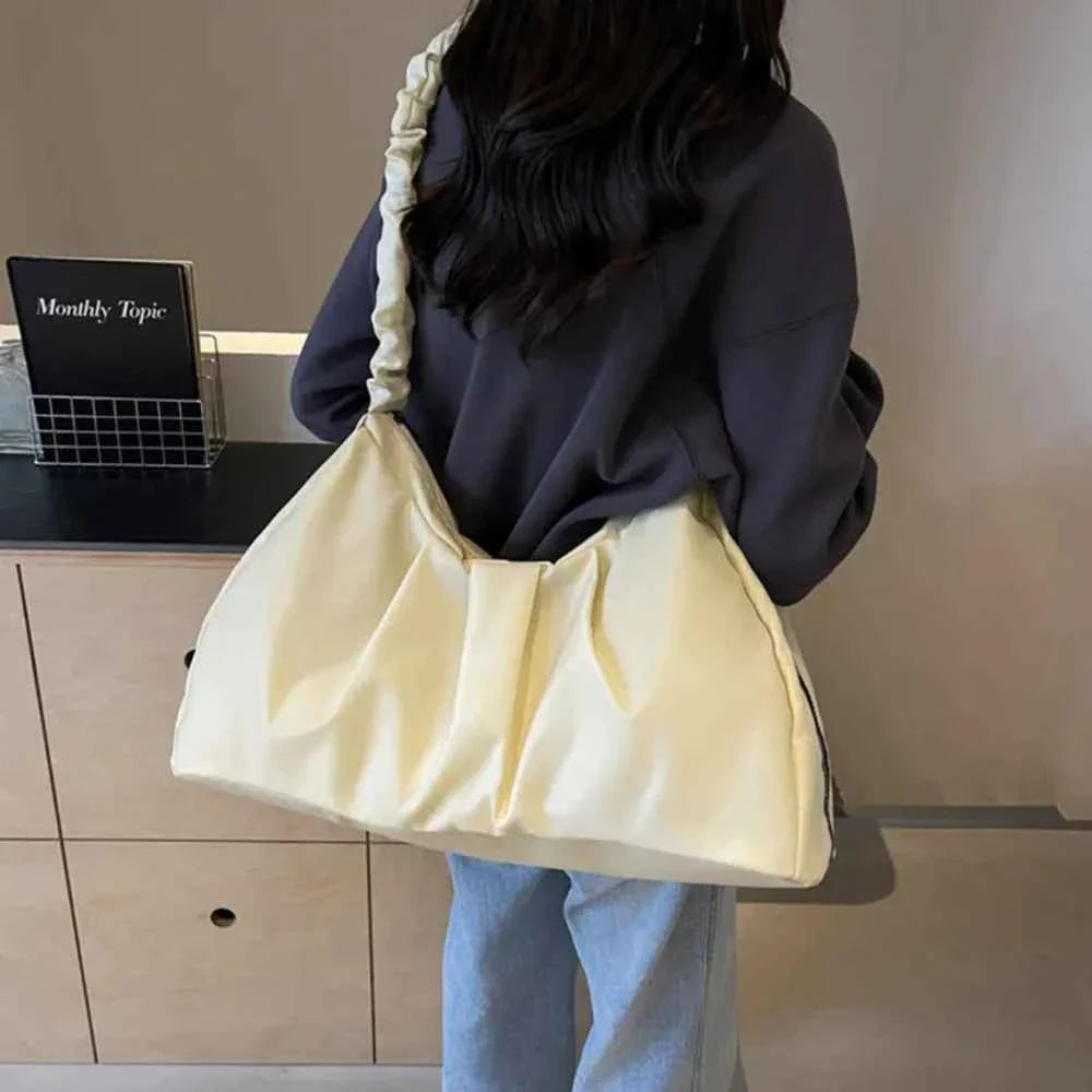 Ruched Large Tote Bag 72b45fe3-1a28-4291-aa7c-cd4f7c1a04b6-Max