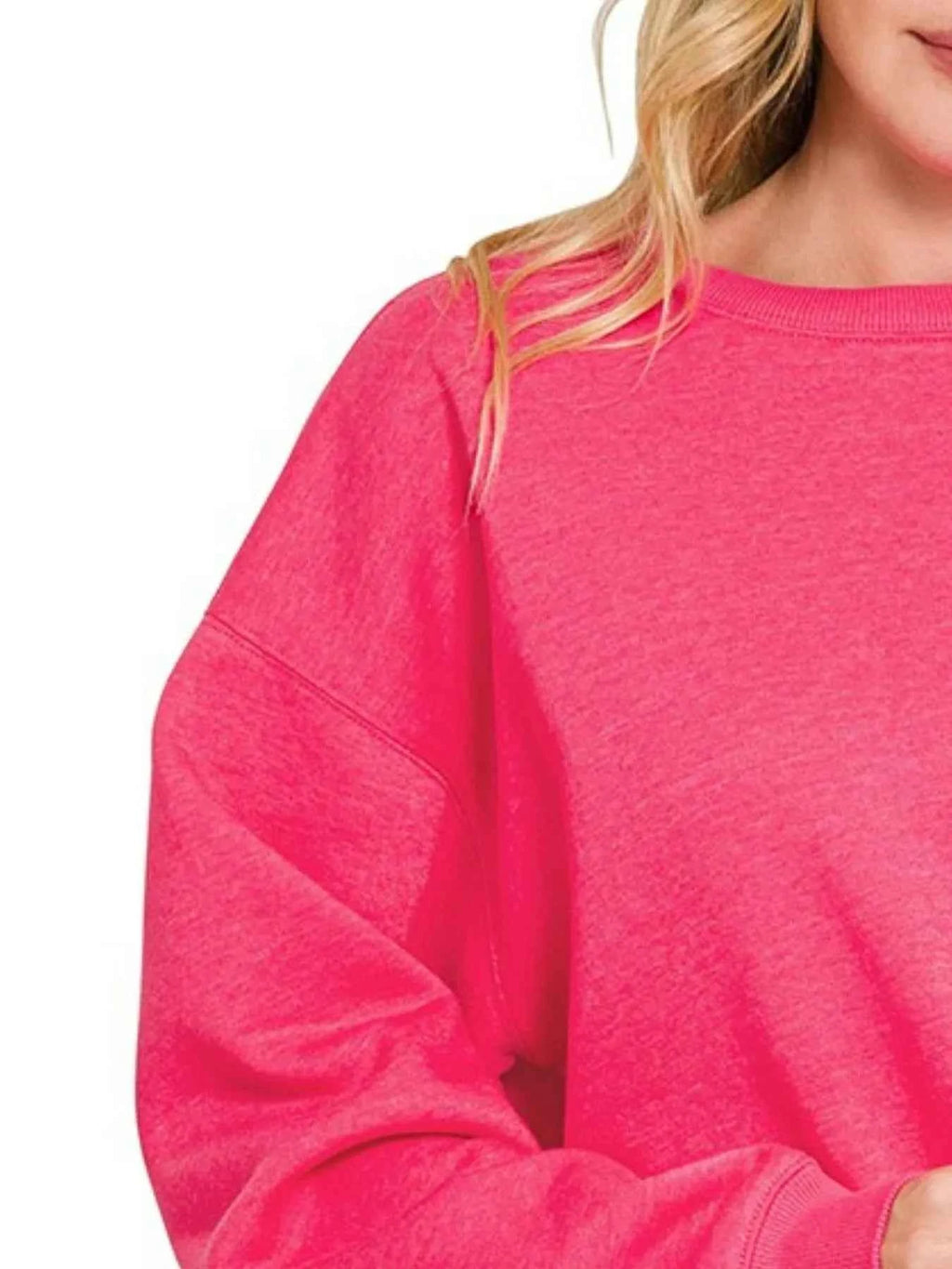 Zenana Fleece Crewneck Long Sleeve Sweatshirt 72ca62dc-e112-4431-a8c5-3d1ce0943277-Max-Origin
