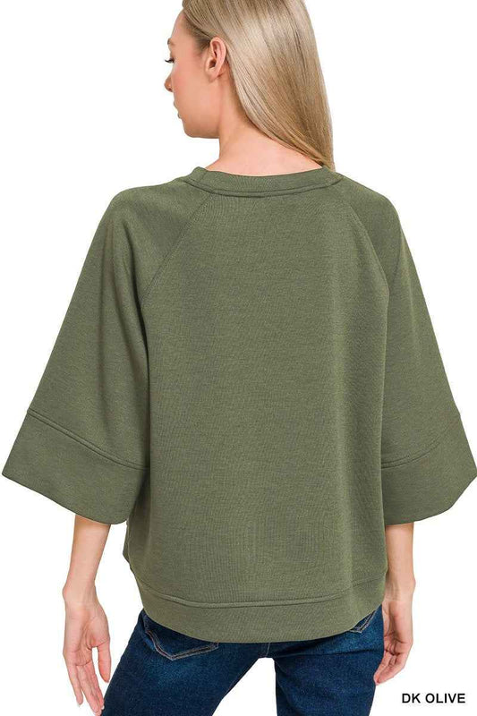 Scuba 3/4 Sleeve Pullover 72db5c43987043d38e87ba24d0474d0f-Max