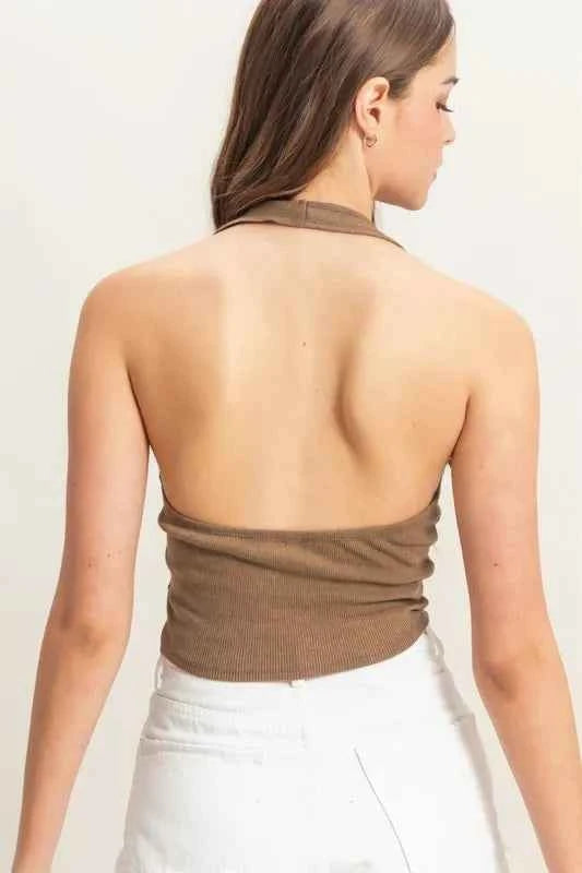 HYFVE Mineral Wash Halter Neck Everyday Top 72e3c3b42b32482ba5513200633bc3f1-Max-Origin