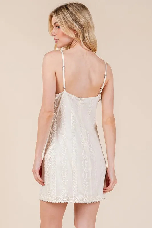 Lace Detail Adjustable Strap Mini Cami Dress 72f0963f-36b9-463c-ae92-546ab798f0d5-Max