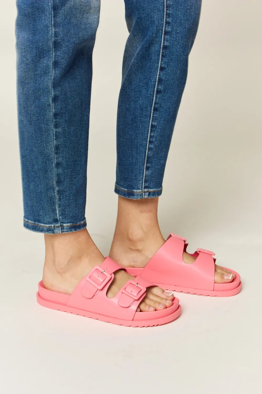 Legend Double Buckle Open Toe Sandals 72f17abd-92fc-45c7-93ed-72706cb34bde-Max